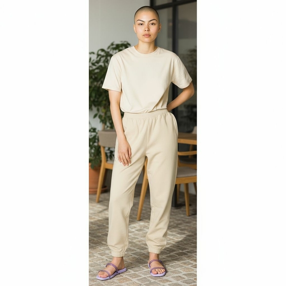 A New Day NWT Annie Lavender Purple 2 Strap Jelly Slide Block Heel Flat Sandals - Picture 2 of 7